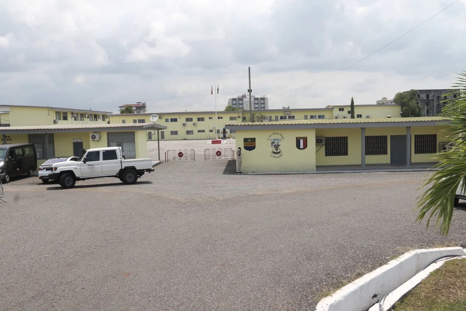 Vue générale de l’École d’État-major de Libreville